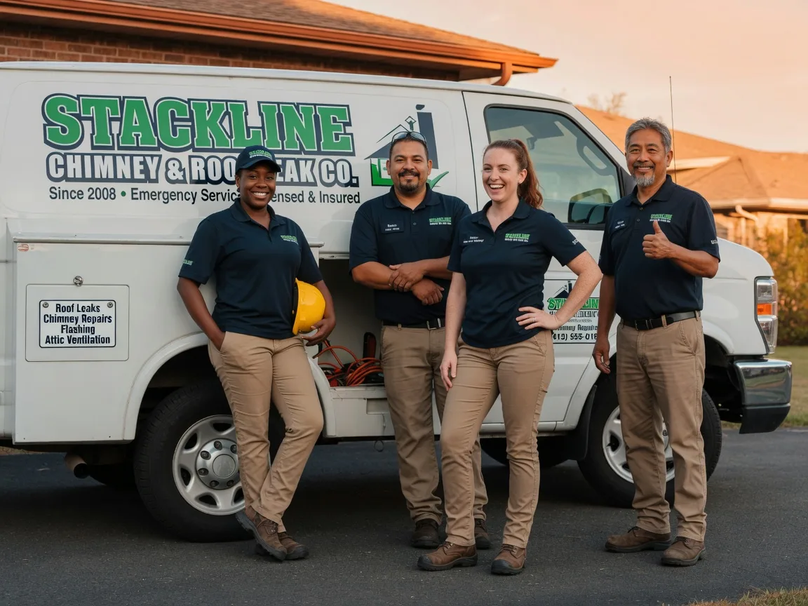 Chimney flashing repair company in Richland, TX